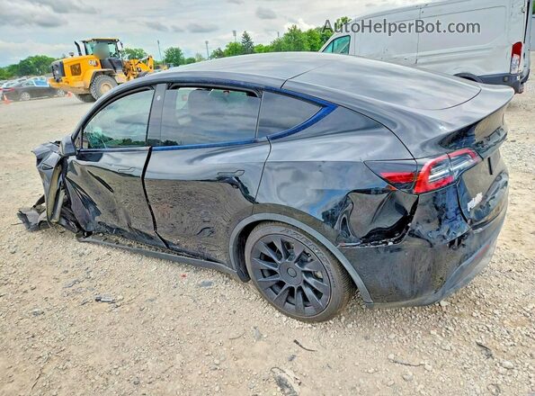 7SAYGDEE7NF376023 2022 TESLA MODEL Black Tył lewy