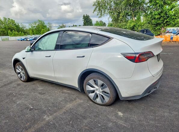 7SAYGDEE7NF407240 2022 TESLA MODEL White Rear left