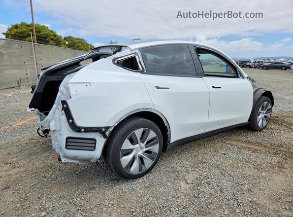 7SAYGDEE7NF445986 2022 TESLA MODEL Белый Задняя правая четверть