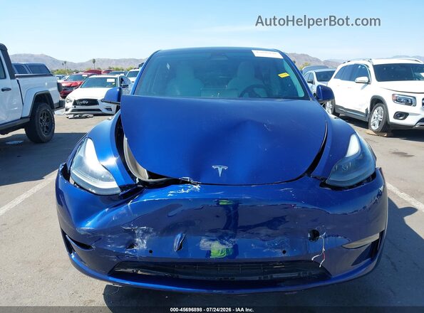 7SAYGDEE7NF533680 2022 TESLA MODEL Y Синий Вид щитка приборов