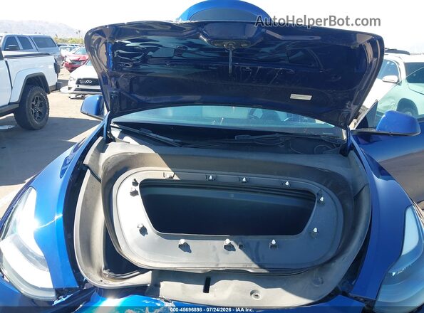 7SAYGDEE7NF533680 2022 TESLA MODEL Y Синий Вид сзади
