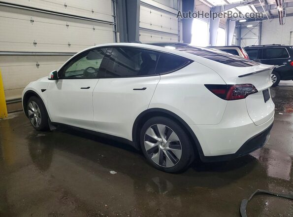 7SAYGDEE7PA086381 2023 TESLA MODEL Белый Задняя левая четверть