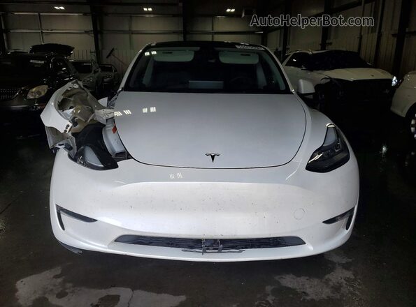 7SAYGDEE7PA086381 2023 TESLA MODEL Белый Вид спереди