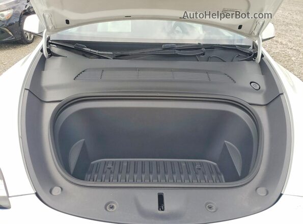7SAYGDEE7PA108282 2023 TESLA MODEL Белый Вид задней части салона
