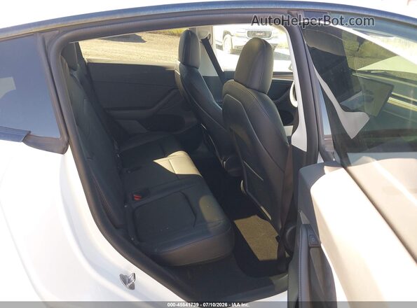7SAYGDEE7PF592733 2023 TESLA MODEL Y Белый Вид наклейки с VIN-кодом