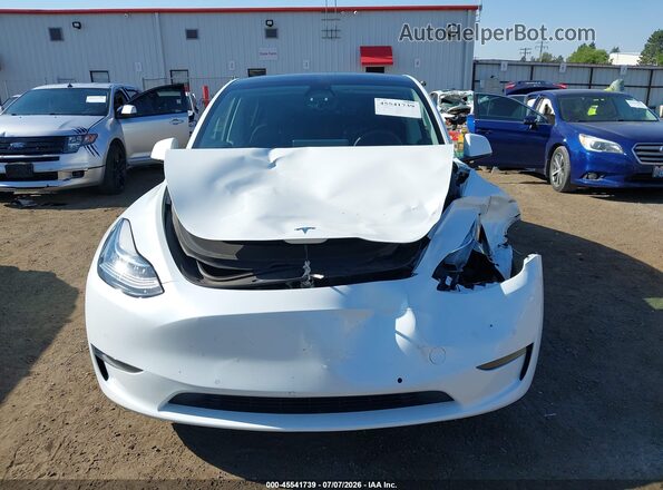 7SAYGDEE7PF592733 2023 TESLA MODEL Y Белый Вид щитка приборов