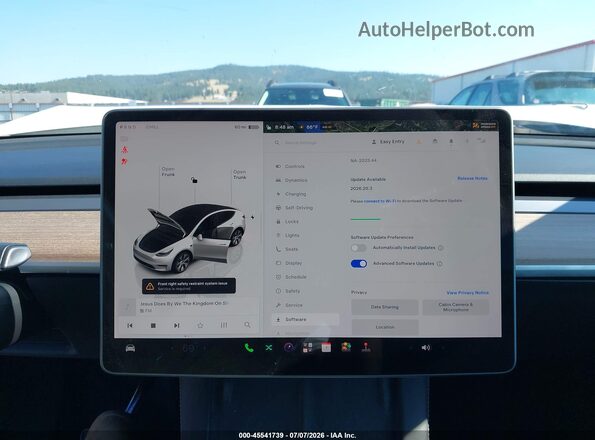 7SAYGDEE7PF592733 2023 TESLA MODEL Y Белый 