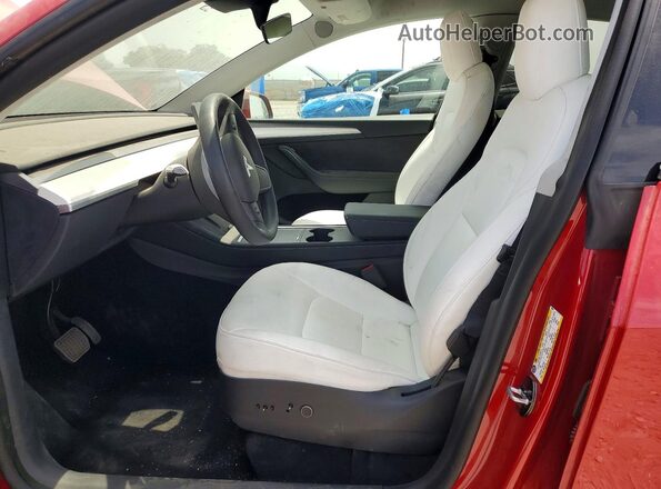 7SAYGDEE7PF601611 2023 TESLA MODEL Red Սալոնի դիմացի տեսք