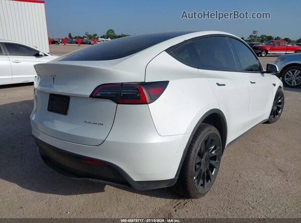 7SAYGDEE7PF616528 2023 TESLA MODEL Y White Հետևի աջ