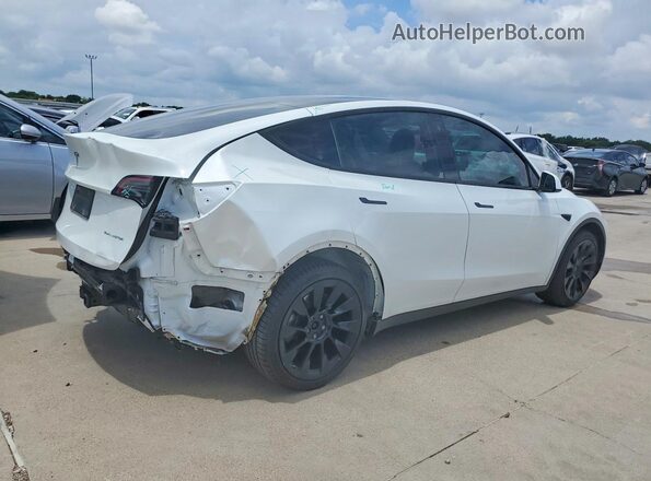 7SAYGDEE7PF619588 2023 TESLA MODEL Белый Задняя правая четверть