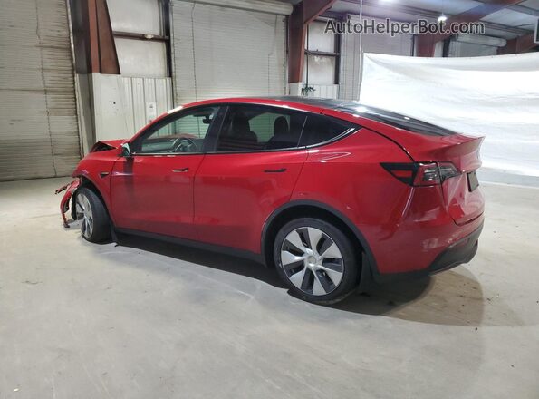 7SAYGDEE7PF668421 2023 TESLA MODEL Красный Задняя левая четверть