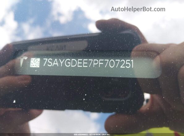 7SAYGDEE7PF707251 2023 TESLA MODEL Y Серый 
