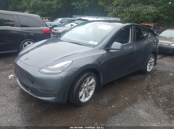 7SAYGDEE7PF979654 2023 TESLA MODEL Y Gray Front left