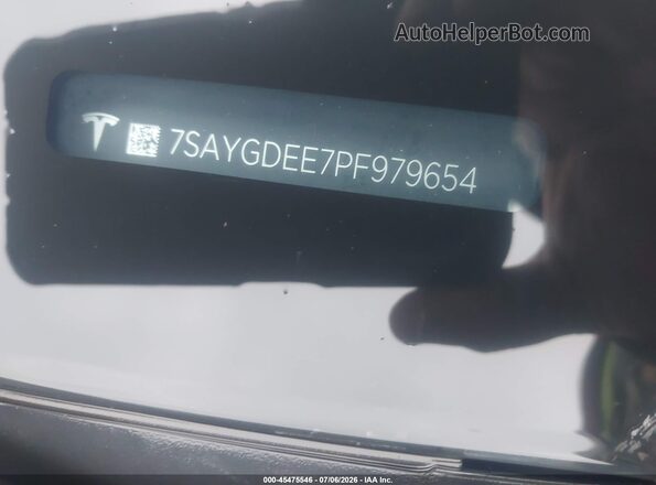 7SAYGDEE7PF979654 2023 TESLA MODEL Y Gray 