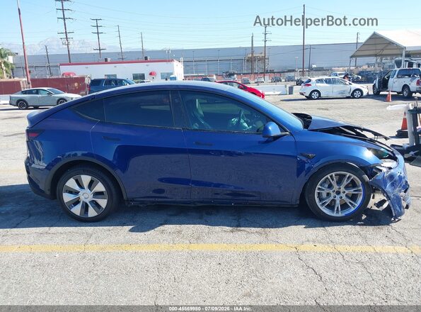 7SAYGDEE7RF007703 2024 TESLA MODEL Y Blue სალონის 360-გრადუსიანი ხედი