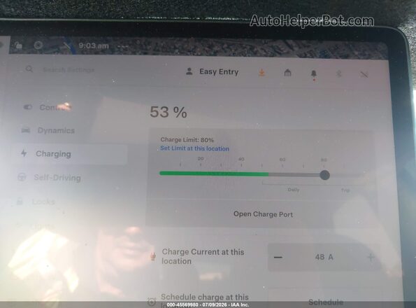 7SAYGDEE7RF007703 2024 TESLA MODEL Y Blue 