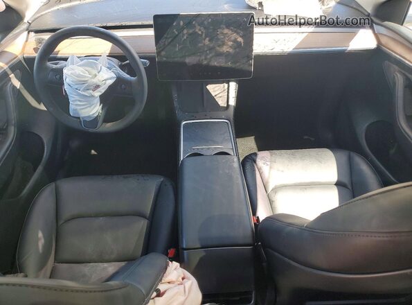7SAYGDEE7RF193596 2024 TESLA MODEL White Вид панелі приладів