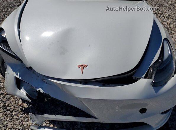 7SAYGDEE7RF193596 2024 TESLA MODEL White Вид задньої частини салону
