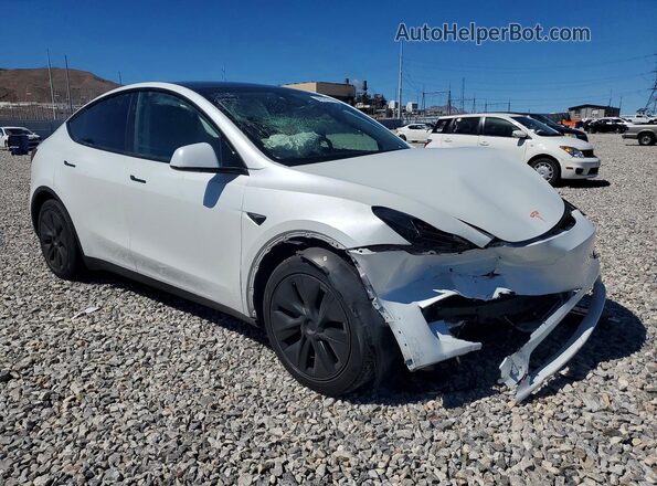 7SAYGDEE7RF193596 2024 TESLA MODEL White Передня права чверть