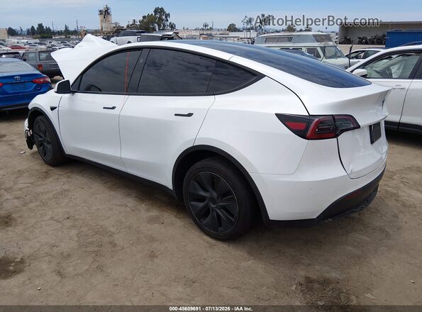 7SAYGDEE7SF292294 2025 TESLA MODEL Y Белый Задняя левая четверть
