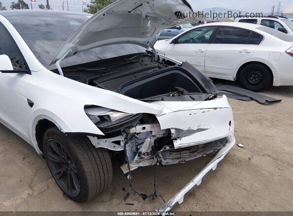 7SAYGDEE7SF292294 2025 TESLA MODEL Y Белый Вид спереди