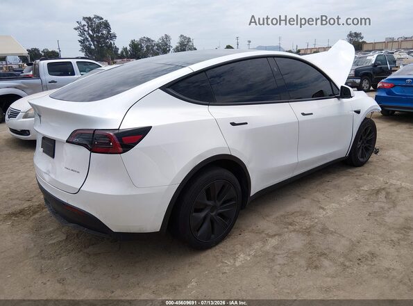 7SAYGDEE7SF292294 2025 TESLA MODEL Y Белый Задняя правая четверть