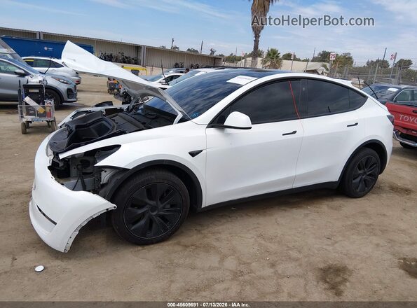 7SAYGDEE7SF292294 2025 TESLA MODEL Y Белый Панорамный вид салона 360°
