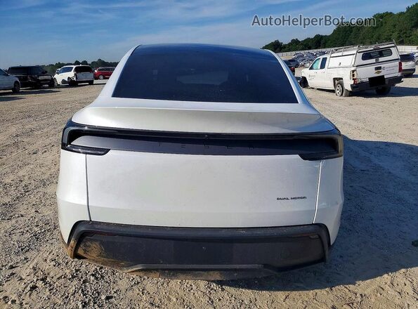 7SAYGDEE7TA447327 2026 TESLA MODEL White Հետևի տեսք