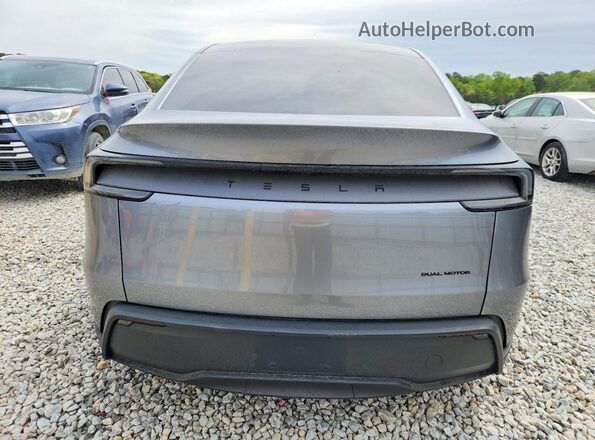 7SAYGDEE7TA627620 2026 TESLA MODEL Gray უკანა ხედი