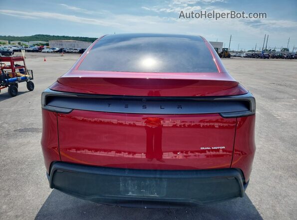 7SAYGDEE7TF558348 2026 TESLA MODEL Red Հետևի տեսք