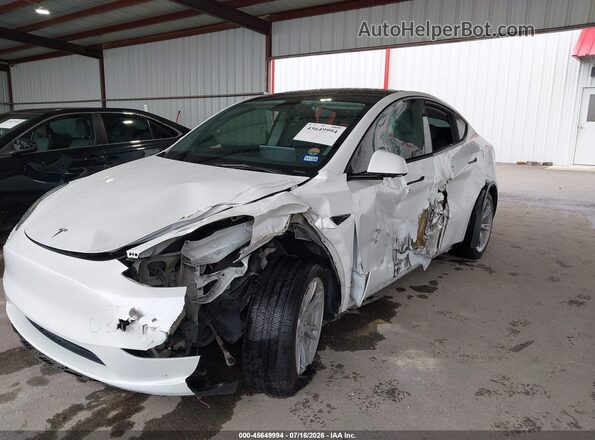 7SAYGDEE8PA094148 2023 TESLA MODEL Y White Vista frontal