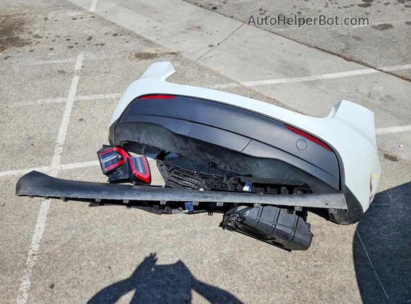7SAYGDEE8PA125107 2023 TESLA MODEL White Engine compartment view