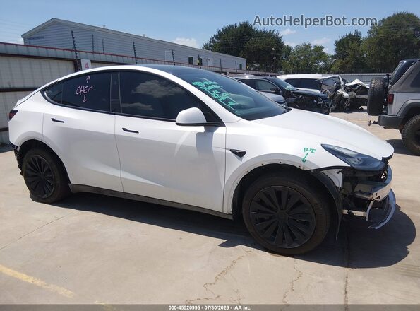 7SAYGDEE8PA147155 2023 TESLA MODEL Y White Սալոնի հետևի տեսք