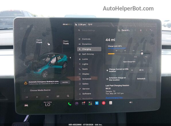 7SAYGDEE8PA147155 2023 TESLA MODEL Y White 
