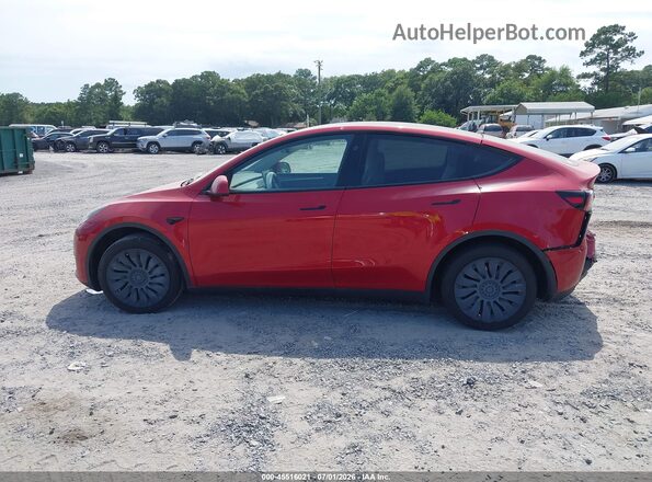 7SAYGDEE8PA176302 2023 TESLA MODEL Y Red Панорамний вид салону 360°