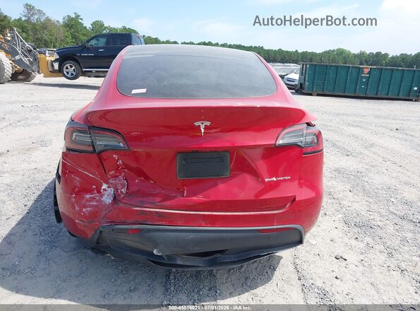 7SAYGDEE8PA176302 2023 TESLA MODEL Y Red 