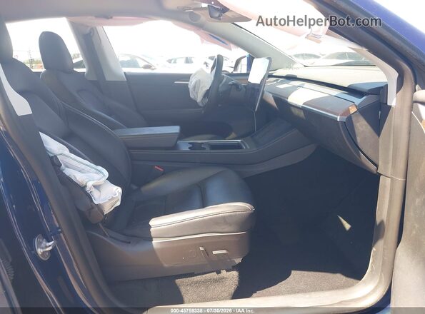 7SAYGDEE8PF582843 2023 TESLA MODEL Y Blue Սալոնի դիմացի տեսք
