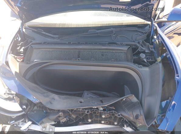 7SAYGDEE8PF582843 2023 TESLA MODEL Y Blue Հետևի տեսք
