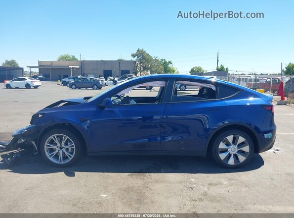 7SAYGDEE8PF582843 2023 TESLA MODEL Y Blue Սալոնի 360 աստիճան տեսք