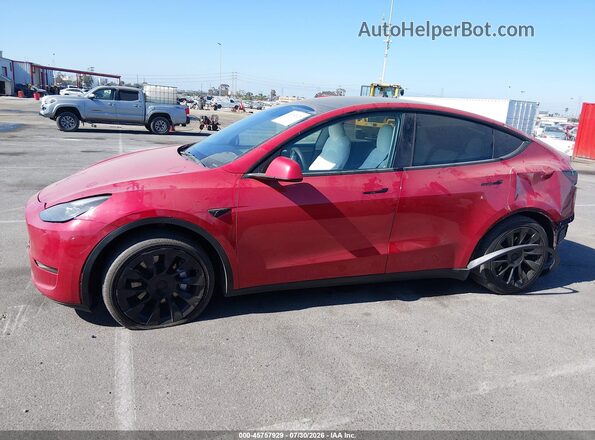 7SAYGDEE8PF831951 2023 TESLA MODEL Y Red 