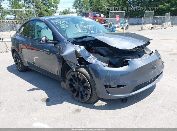 7SAYGDEE8PF861418 2023 TESLA MODEL Y Gray Front view