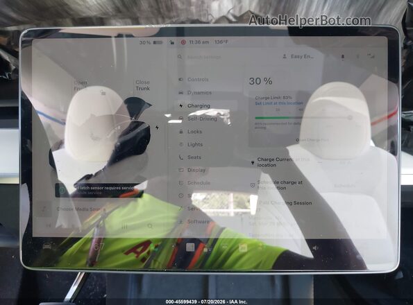 7SAYGDEE8PF861418 2023 TESLA MODEL Y Gray 
