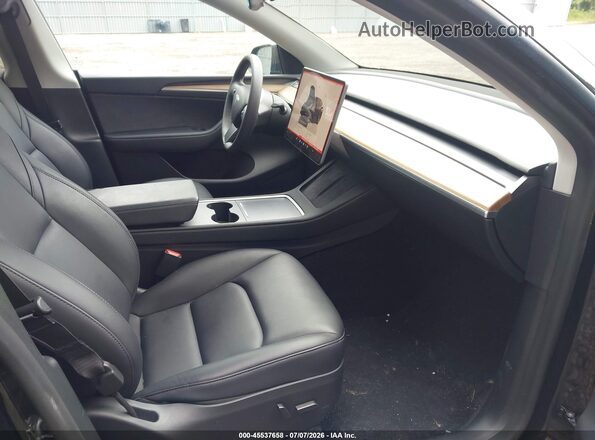 7SAYGDEE8PF978707 2023 TESLA MODEL Y Black Vista interior delantera