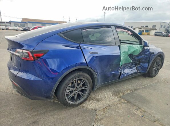 7SAYGDEE8RF201611 2024 TESLA MODEL Blue Trasero derecho