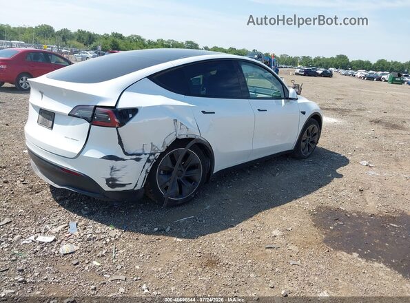 7SAYGDEE8SF245260 2025 TESLA MODEL Y White Rear right