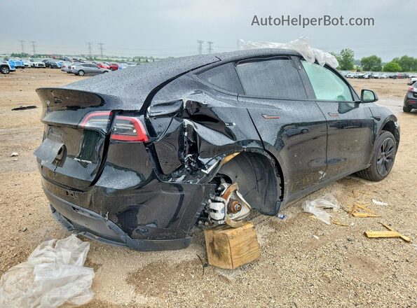 7SAYGDEE8SF258297 2025 TESLA MODEL Black Tył prawy