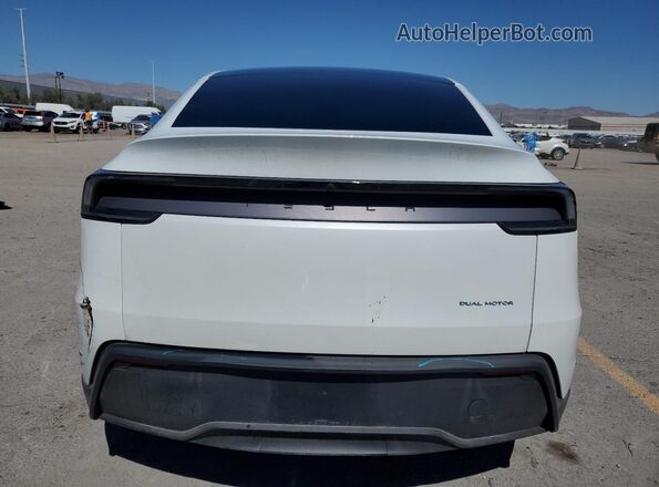 7SAYGDEE8TF365707 2026 TESLA MODEL White Rear view