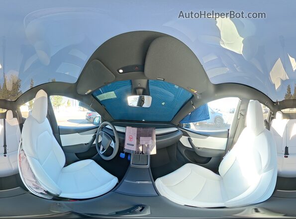 7SAYGDEE8TF612417 2026 TESLA MODEL Gray Սալոնի 360 աստիճան տեսք