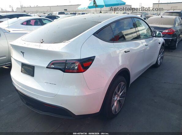 7SAYGDEE9NF317362 2022 TESLA MODEL Y White Rear right