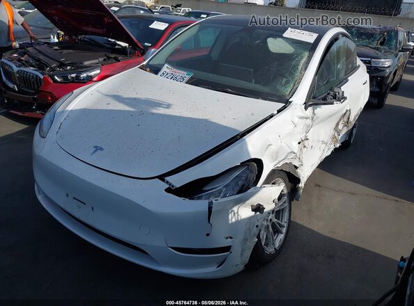 7SAYGDEE9NF317362 2022 TESLA MODEL Y White Front left